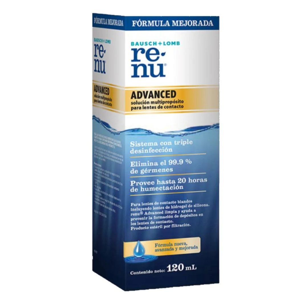 ReNu Advanced Solución Multipropósito 120ml — Bausch+Lomb