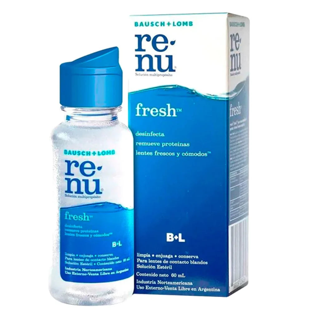 ReNu Fresh Solución Multipropósito 60ml — Bausch+Lomb
